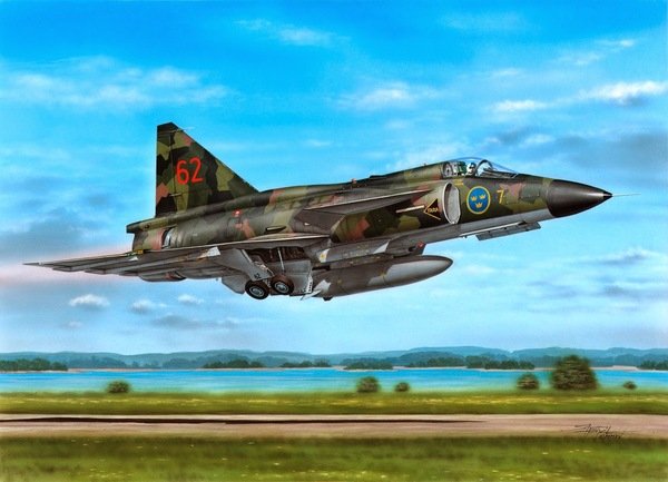 Special Hobby 48148 Saab AJ-37 Viggen Version Attaque (1/48) 