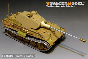 Maquette Voyager PE35956 Char King Tiger allemand de la Seconde Guerre mondiale (tourelle Porsche) pour MENG TS-037 au 1/35 – Bild 6