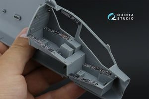 Intérieur coloré imprimé en 3D sur papier décalcomanie Quinta Studio QDS-35132 AH-64A (Trumpeter) (Petite version) 1/35 – immagine 10