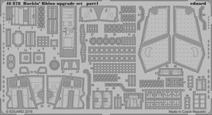 Kit d&amp;#39;amélioration Eduard 48878 Rockin&amp;#39; Rhino 1/48 EDUARD