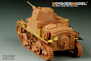 Voyager modèle PE35214 seconde guerre mondiale italie Carro Armato L6/40 pour ITA 6469 TAMIYA 89783 1/35 – image 6