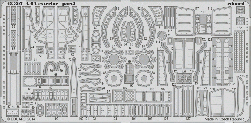 Eduard 48807 A-6A extérieur HOBBY BOSS 1/48