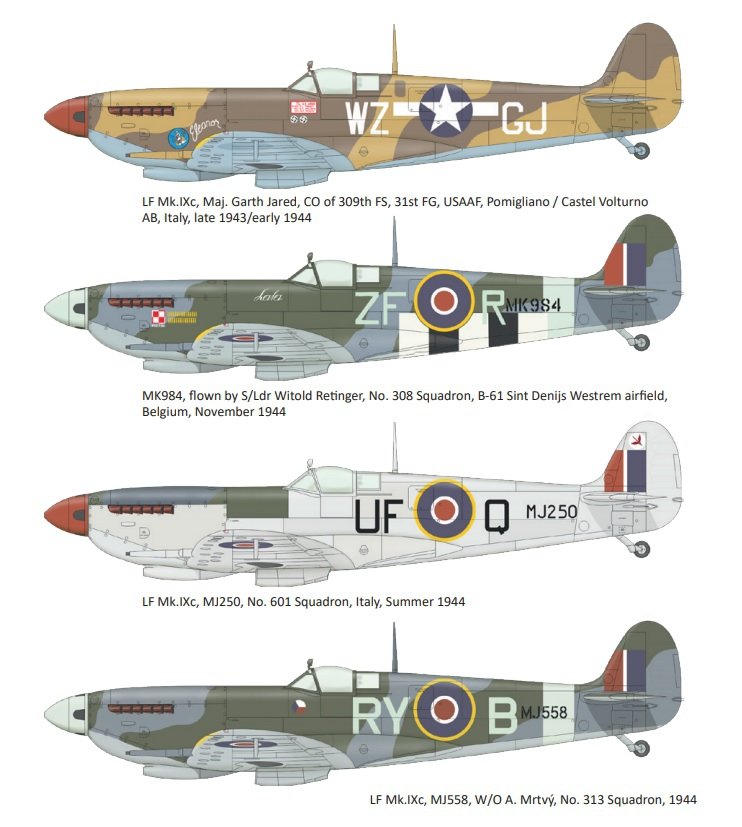 Eduard 4433 Spitfire Mk. IXc fin 1/144