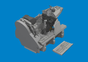 Maquette Eduard 672415 MiG-21bis cockpit à imprimer EDUARD au 1/72