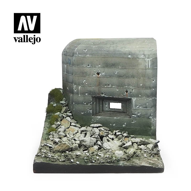 Vallejo SC012 Bunker de la Seconde Guerre mondiale 1/35