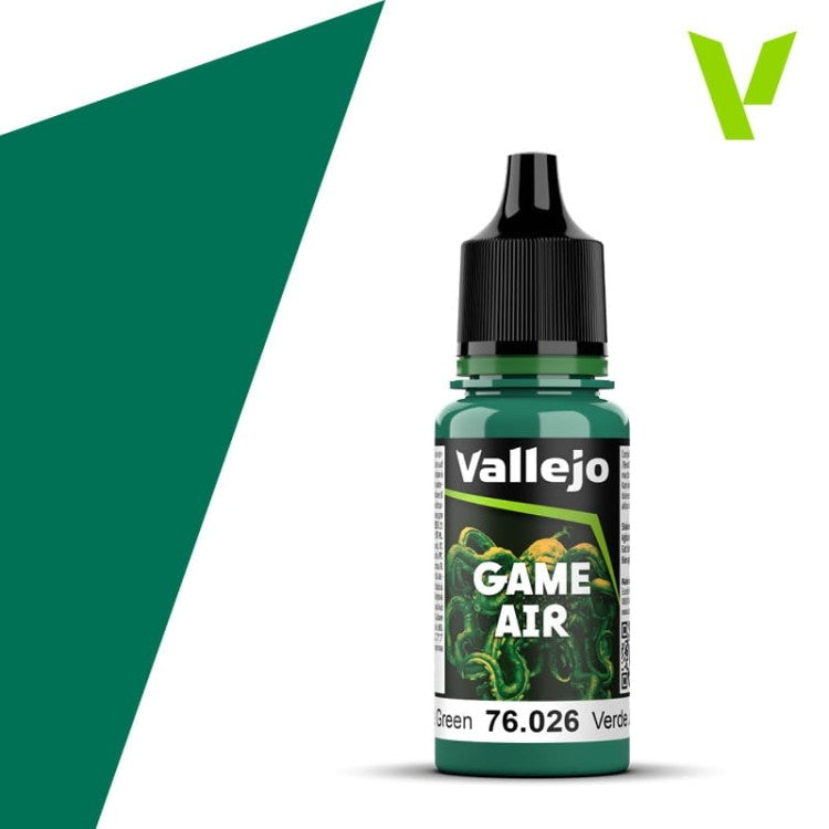 Vallejo 76026 Game Air - Vert Jade 18 ml