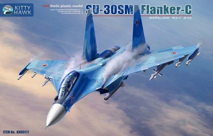 Kitty Hawk 80171 Su-30SM Flanker-H 1/48 