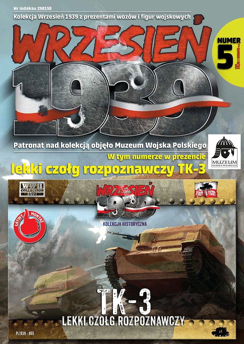 Premier à combattre PL005- TK-3 (1/72)