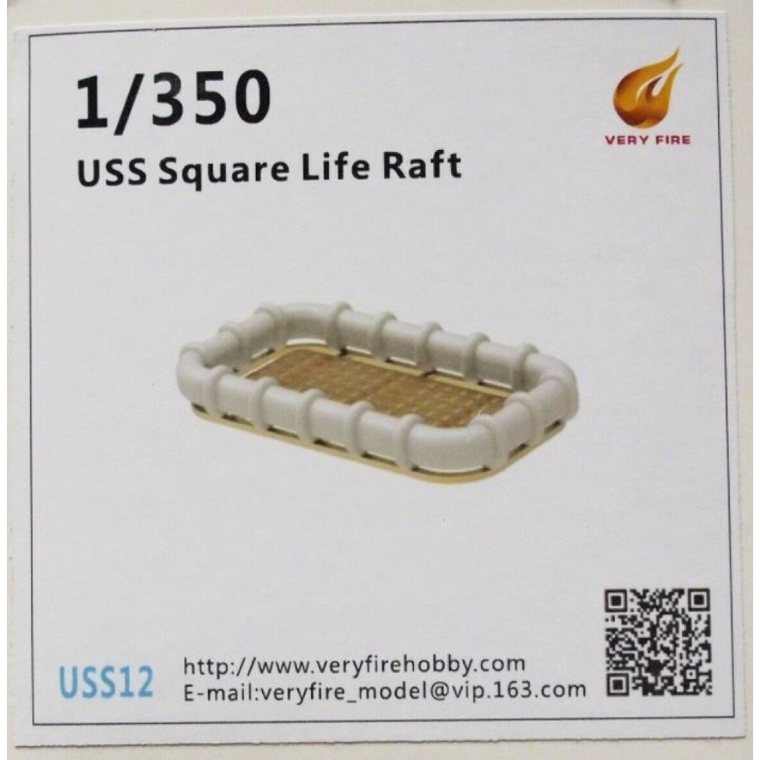 Très incendiaire USS12 USS Square Radeau (30 ensembles) 1/350