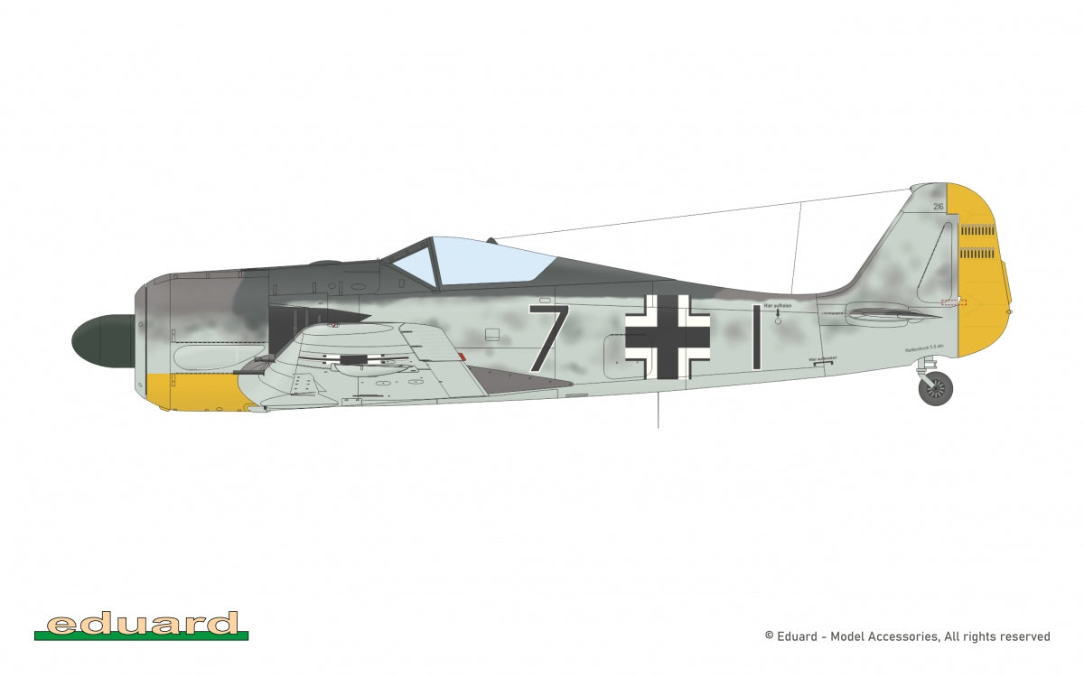 Eduard 84205 Fw 190A-3 Édition Week-end 1/48 – Bild 9