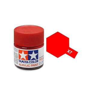 Tamiya 81007 Peinture acrylique X-7 Rouge 23 ml