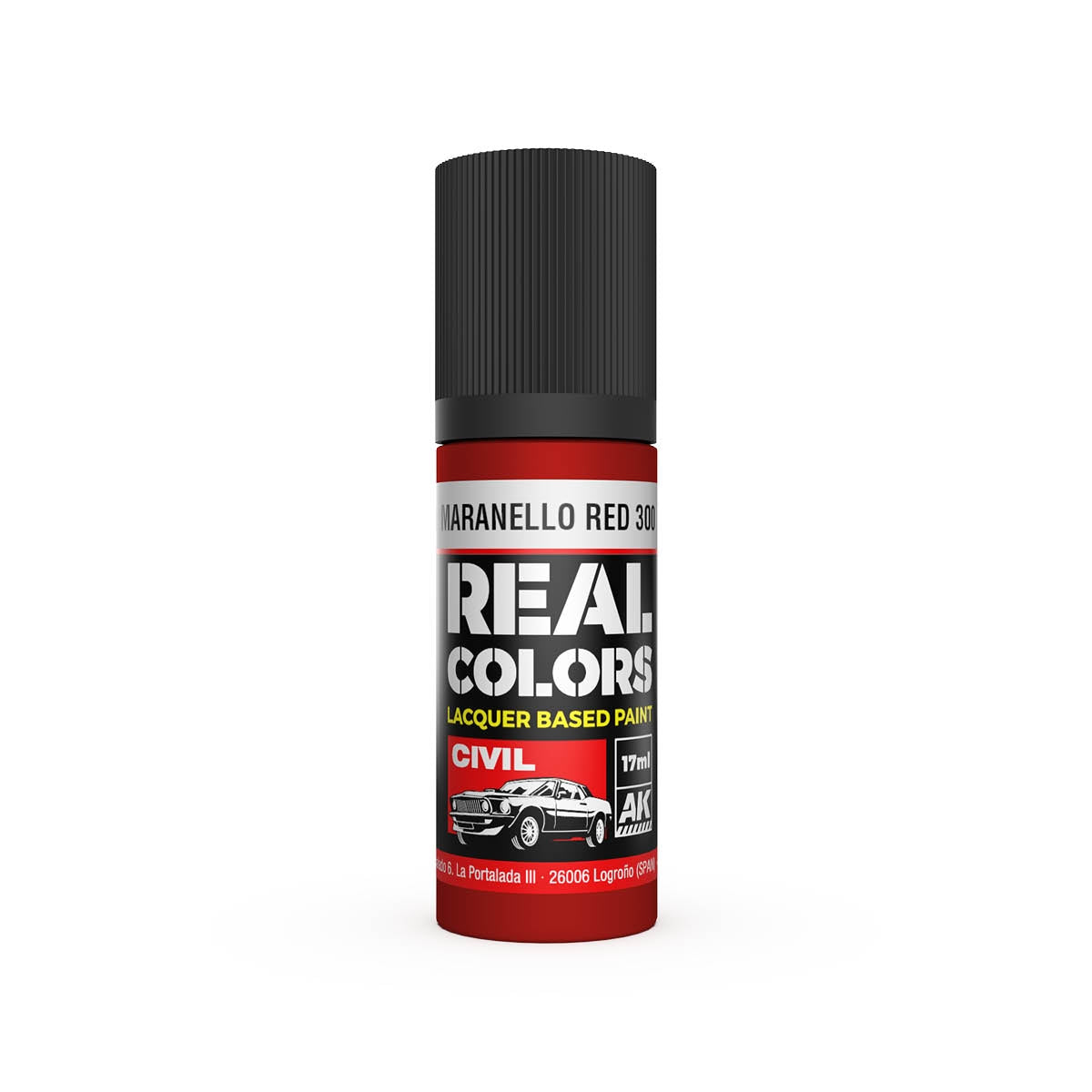 AK Interactive RC834 Maranello Rouge 300s 17 ml – immagine 2