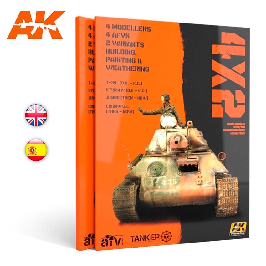 AK Interactive AK4801 4X2 Anglais