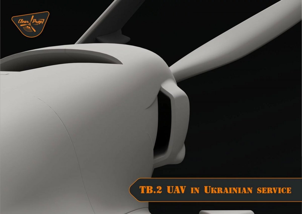 Clear Prop! CP4812 TB.2 UAV en service polonais - Kit de démarrage 1/48 – image 14