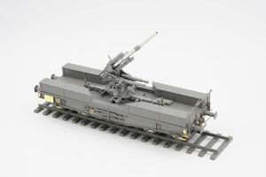 Maquette Border BT-044 Canon antiaérien allemand de 88 mm Flak 36 avec wagon SSys 1/35 – immagine 3