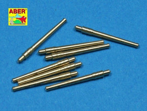 Aber 1/700L-28 Ensemble de 8 canons Vickers type 41 L45 de 356 mm (14 pouces) pour Kongo, Haruna, Hiei, Kirishima 1/700