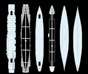 Maquette FlyHawk FH1135 HMS Victorious 1/700 – image 3