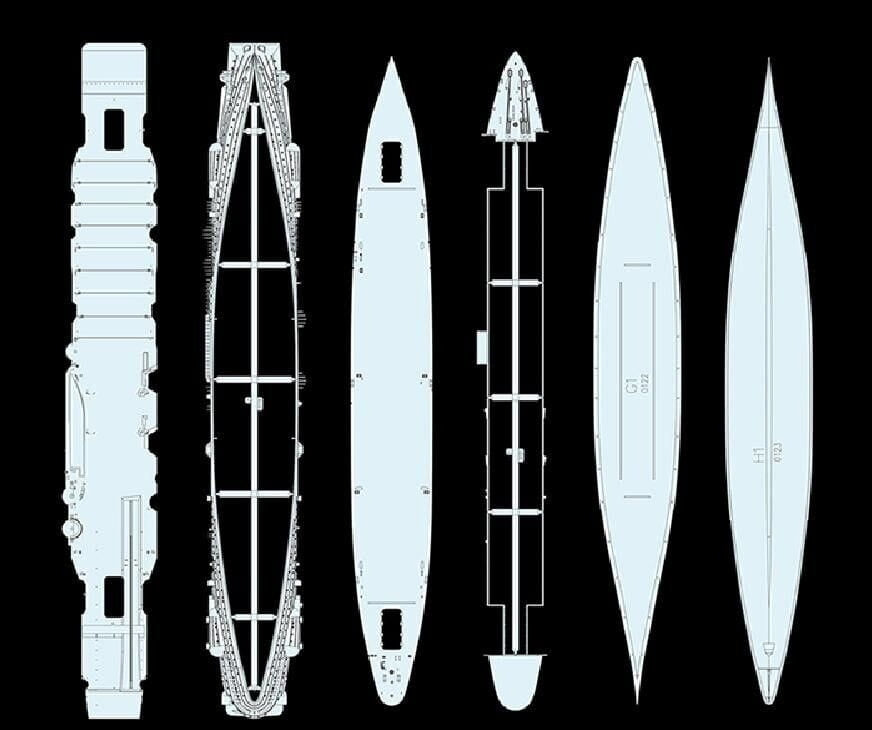 Maquette FlyHawk FH1135 HMS Victorious 1/700 – image 3