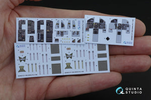 Intérieur imprimé en 3D et coloré pour le F-15B de Quinta Studio QD48213 (GWH) à l&amp;#39;échelle 1/48 – image 9