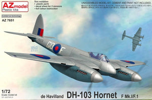 Maquette AZ AZ7651 DH-103 Hornet F Mk.I/F.1 1/72