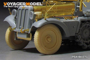 Modèle Voyager PEA184 Roues de route Sd.Kfz.250 allemand de la Seconde Guerre mondiale, motif 2 (pour tous) 1/35 – image 3