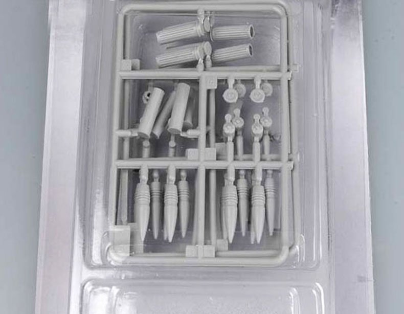 Trumpeter 06609 Obus d&amp;#39;artillerie allemand de 17 cm, échelle 1/35 – immagine 2