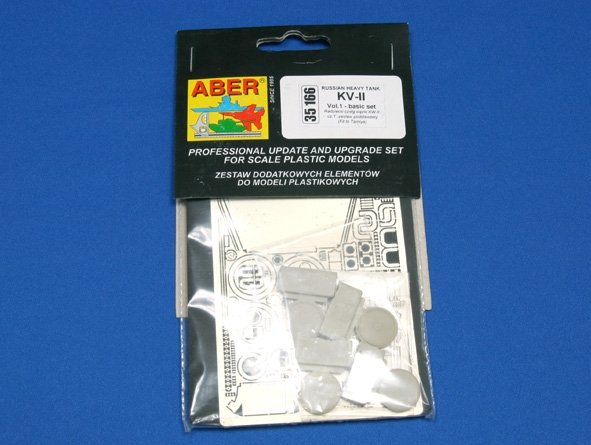 Aber 35166 char lourd soviétique KV-II partie 1 ensemble de base (TAM) (1/35) – immagine 3
