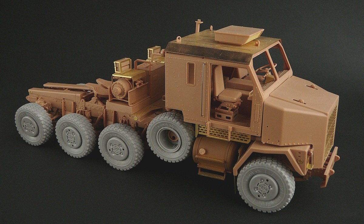 Roues de route Panzer Art RE35-121 pour tracteur routier M1070 à l&amp;#39;échelle 1/35 – immagine 4