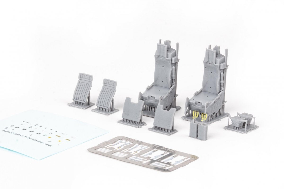 Eduard 648893 F-16D sièges éjectables PRINT KINETIC MODEL 1/48 – image 4