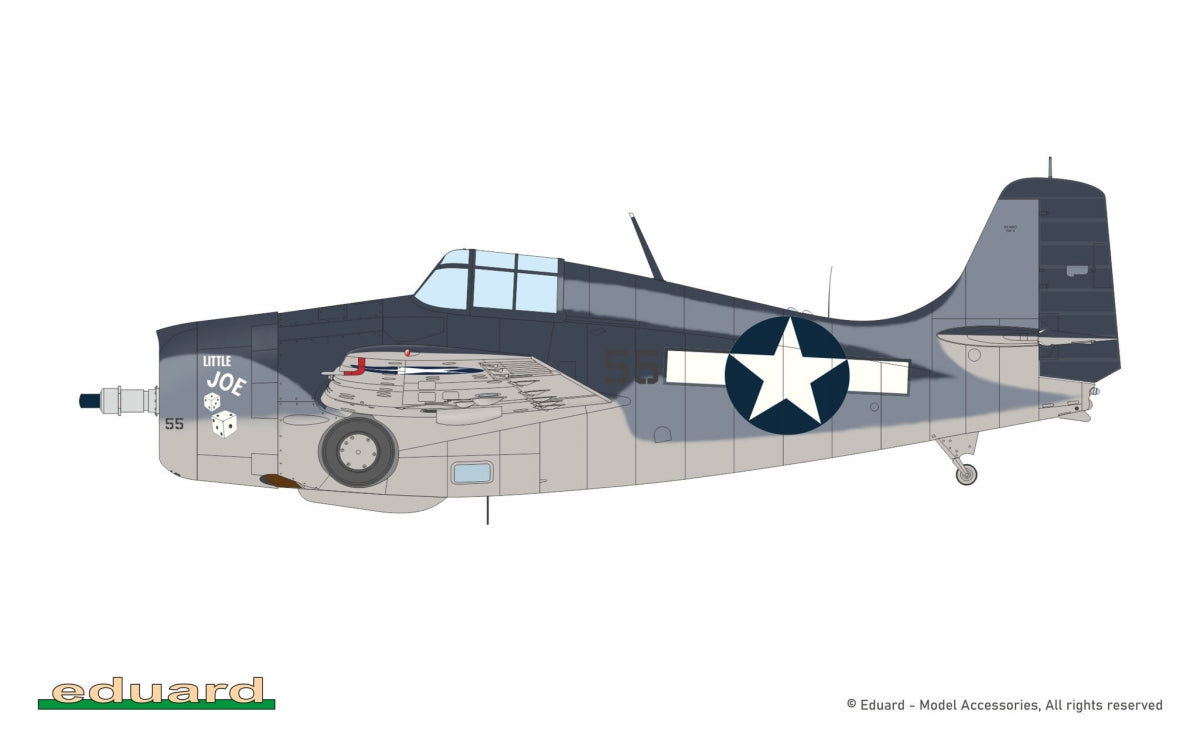 Eduard 84204 F4F-4 Wildcat Late - Édition Week-end 1/48 – image 3