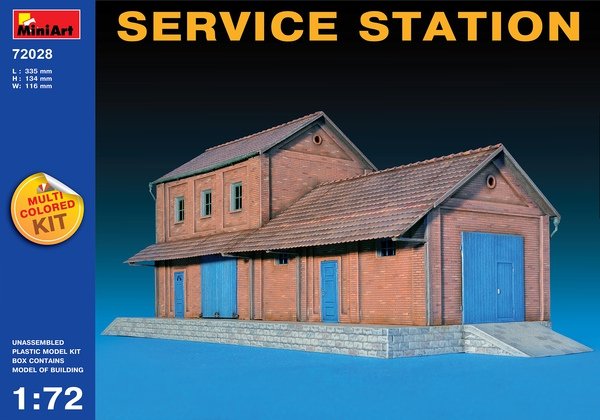 MiniArt 72028 STATION-SERVICE 1/72