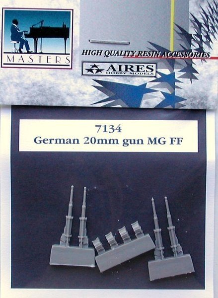 Aires 7134 Canon allemand de 20 mm MG FF 1/72