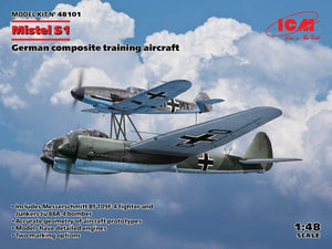 ICM 48101 Mistel S1 Avion d&amp;#39;entraînement composite allemand 1/48
