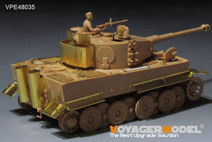 Maquette Voyager VPE48035 Char Tiger I allemand de la Seconde Guerre mondiale, production tardive, pour Tamiya 32575, échelle 1/48 – Bild 3