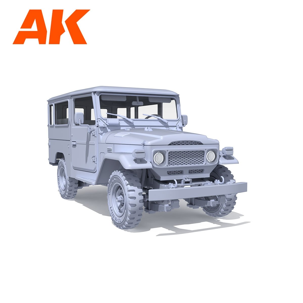 AK Interactive AK35001 FJ43 SUV AVEC TOIT RIGIDE 1/35 – Bild 4