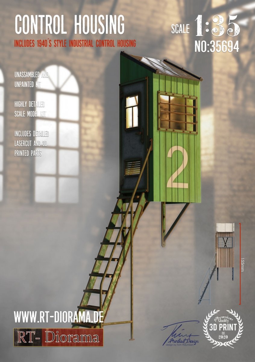 Boîtier de commande RT-Diorama 35694 1/35