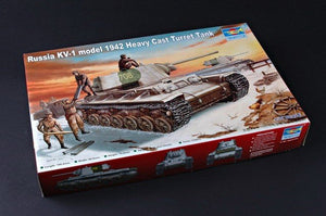 Trumpeter 00359 Russie KV-1 modèle 1942 Char lourd à tourelle moulée (1/35) – image 9