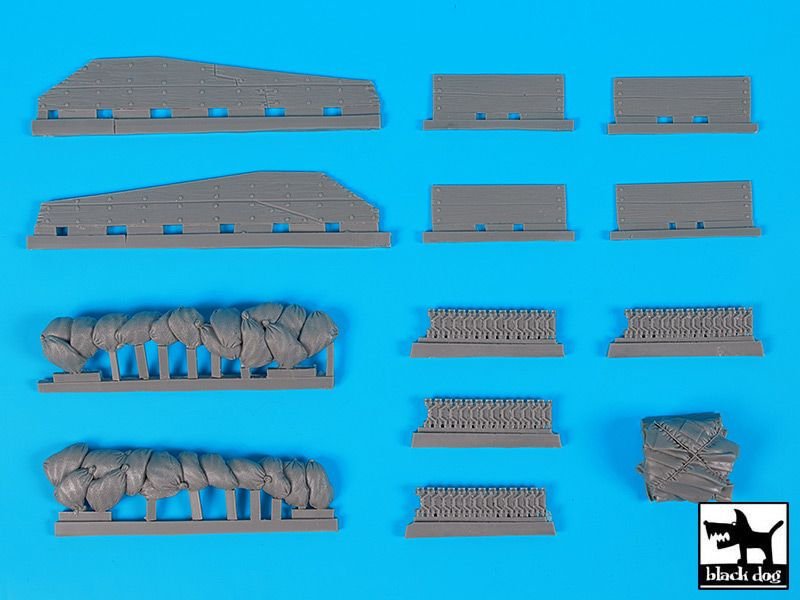 Ensemble d&amp;#39;accessoires Black Dog T35223 M4A2 Tarawa 1/35  – image 5