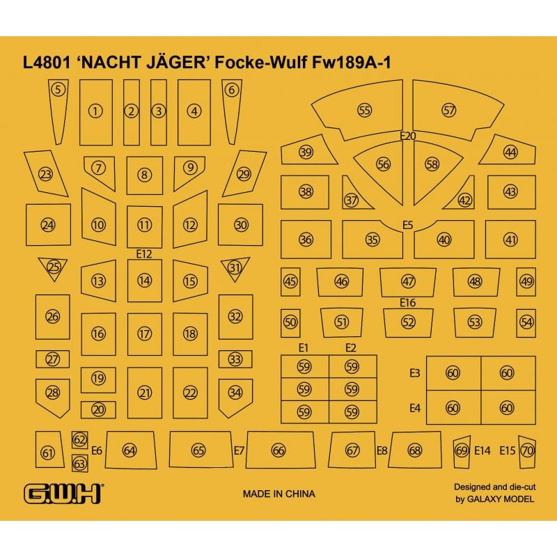 Great Wall Hobby S4820 Fw189A-1&amp;amp;A-2 /w &amp;quot;Nacht Jager&amp;quot; - &amp;quot;Sonderaktion Schneekufen&amp;quot; 1/48 – zdjęcie 7
