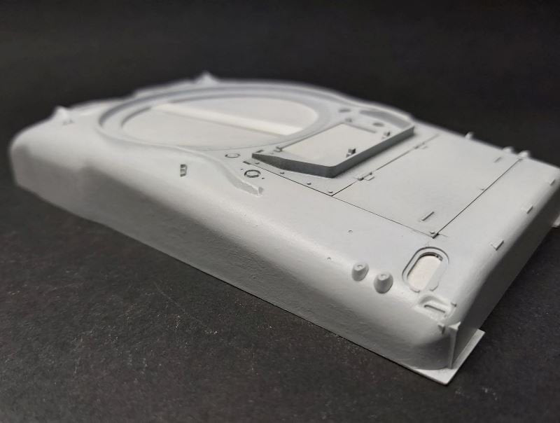 Panzer Art RE35-640 M4A1 « Grande trappe », coque moulée en blindage, échelle 1/35 – Bild 3