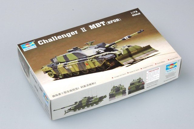 Trumpeter 07216 Challenger II MBT KFOR 1/72 – image 2