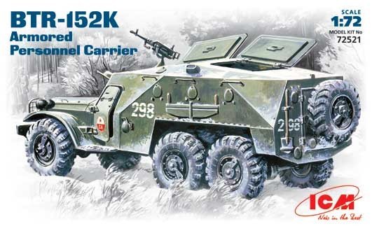 ICM 72521 BTR - 152 K Transport de troupes blindé soviétique (1/72)