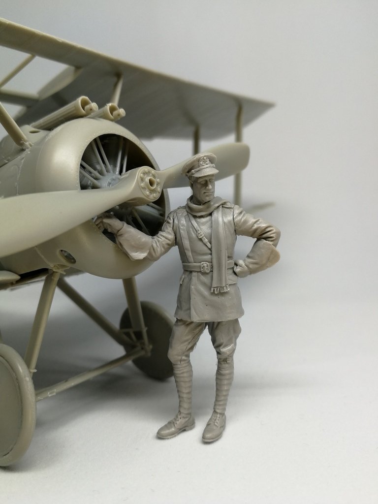 Maquette Copper State Models F32-041 Aviateur RFC debout, échelle 1/32 – immagine 2