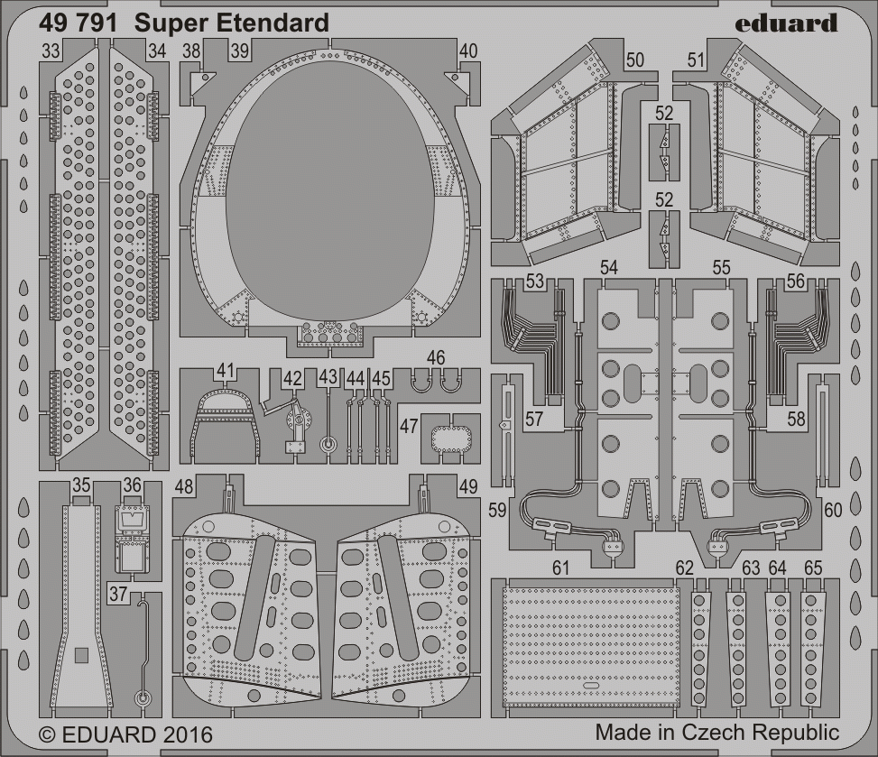 Eduard 49791 Super Etendard KITTY HAWK 1/48 – zdjęcie 2