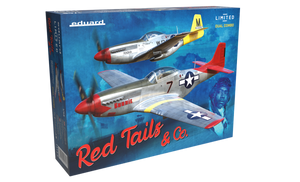 Eduard 11159 RED TAILS &amp;amp; Co. COMBO DOUBLE 1/48 – immagine 2