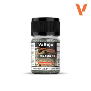 Vallejo 26311 Vert mousse 0,5-2 mm - Texture paysage Diorama FX 30 ml