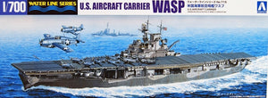 Aoshima 01034 Porte-avions américain Wasp Série Water Line n° 715 1/700