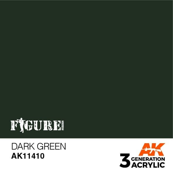AK Interactive AK11410 Vert foncé 17 ml