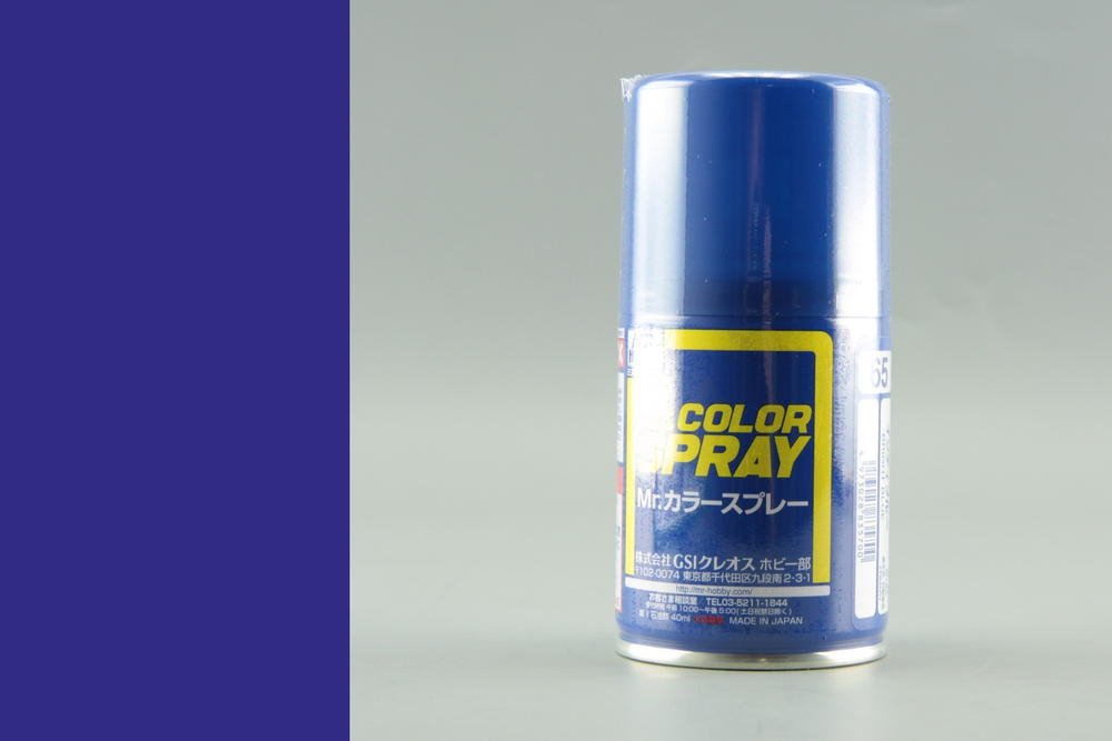 Mr.Hobby S-065 Bleu vif - Spray (brillant)
