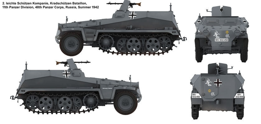 Das Werk DW16018 Sd.Kfz. 250/1 Ausf. A 1/16 – zdjęcie 4